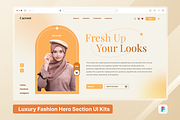 Cacroot - Luxury Fashion Hero Header, an UI Kit Template by SquidPixey (Thumbnail 1 of 3)