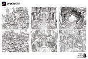 Procreate, Enchanted Realms, a Brush Add-On by Studio.Valhalla (Thumbnail 5 of 8)