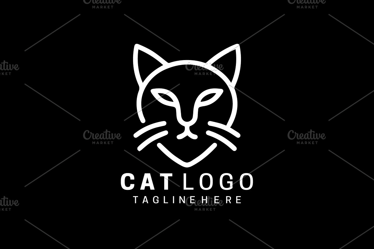 Cat Logo, a Branding & Logo Template by Vectorium Studio (Photo 2 of 2)