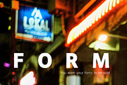 Linear Form Neue | A Sans Serif Font, a Sans Serif Font by Supersimbo © (Thumbnail 10 of 11)