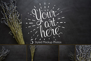 Lavender Dream Chalkboard Photos