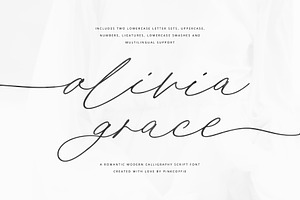 Olivia Grace | Wedding Calligraphy