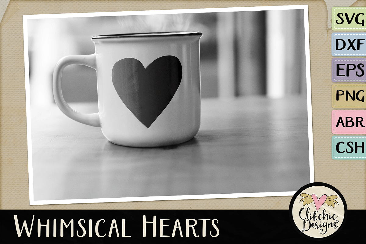 Heart Vector Shapes & Cutting Files preview 2