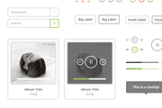 Flat Stroke UI Kit, an UI Kit Template by Ryan vs. Clark (Thumbnail 2 of 4)