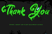 Halloween Story, a Script Font by Letterara (Thumbnail 9 of 9)