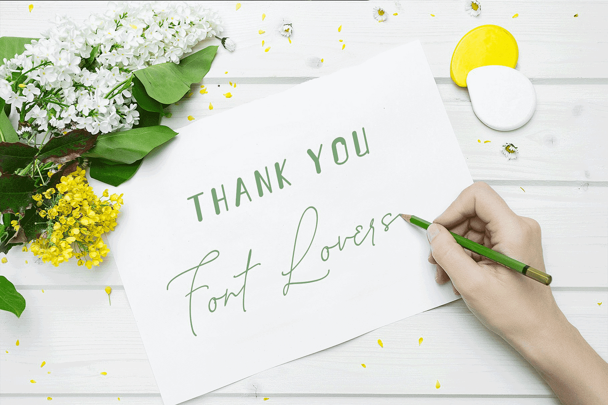 August & Lengking 6 Font Update, a Script Font by Meutuwah (Photo 14 of 15)