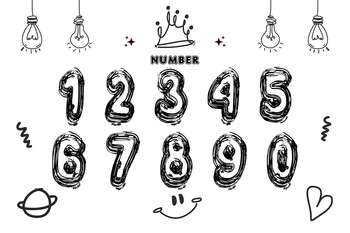 Doodle Pals - Sketchy Display Font, a Handwritten Font by KiddoGlyphs Studio (Photo 5 of 5)