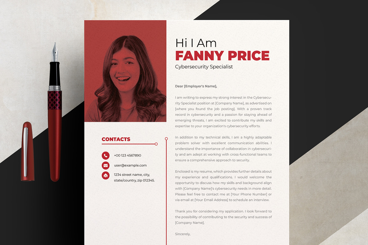 Creative Curriculum Vitae Template, a Stationery Template by ResumeInventor (Photo 5 of 7)