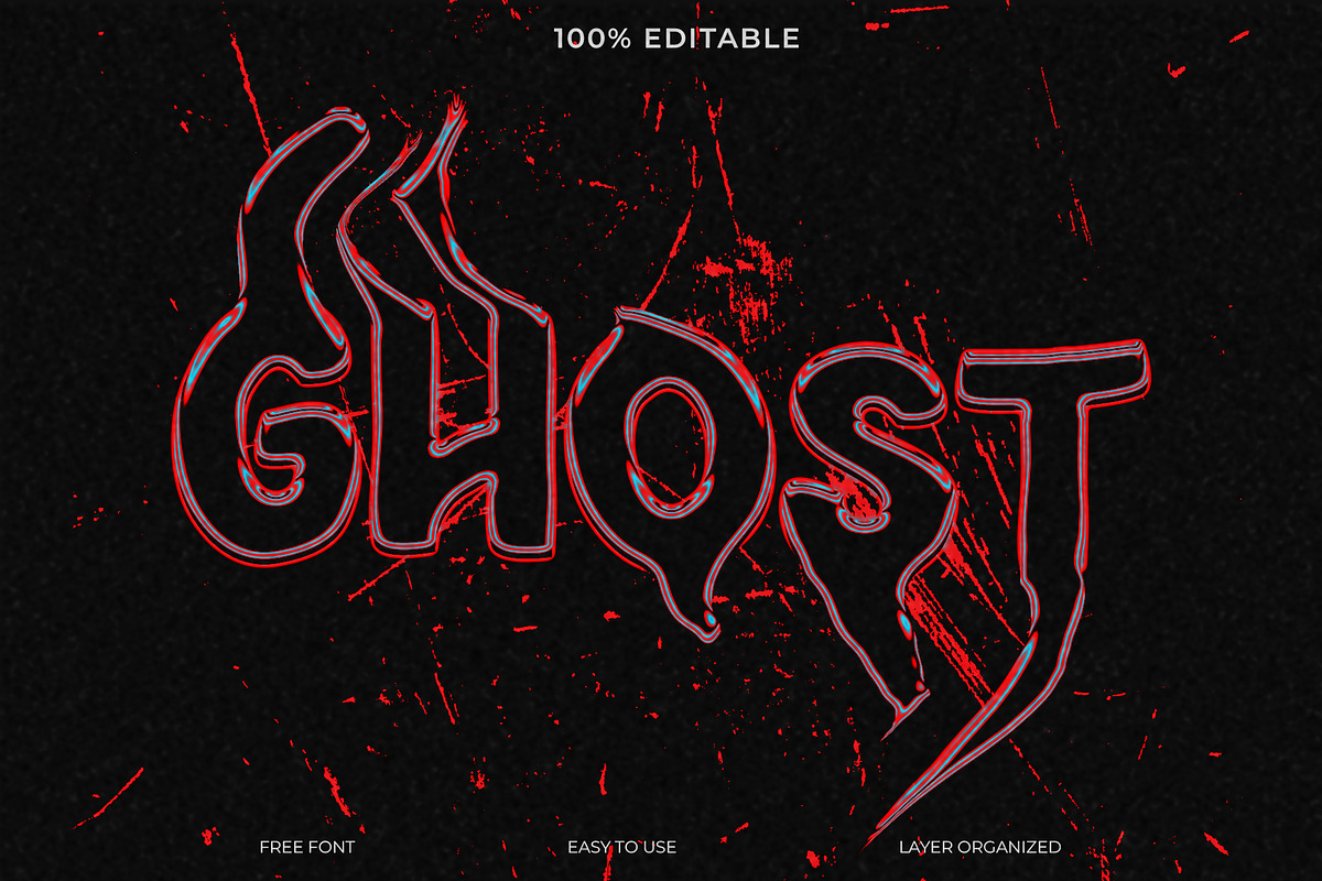 Liquid Melted Font Style Effect, a Layer Style Add-On by Imamul001