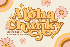 Aloha Chunky - Retro Font