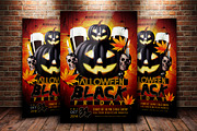 Halloween Black Friday Flyer, a Flyer Template by MergeIdea (Thumbnail 1 of 3)