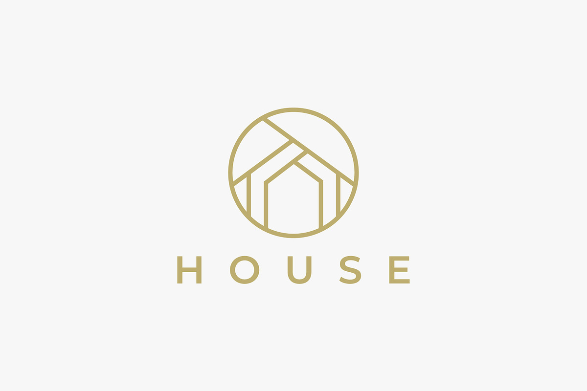 House Logo Real Estate Modern, a Branding & Logo Template by Signatoro (Photo 2 of 2)
