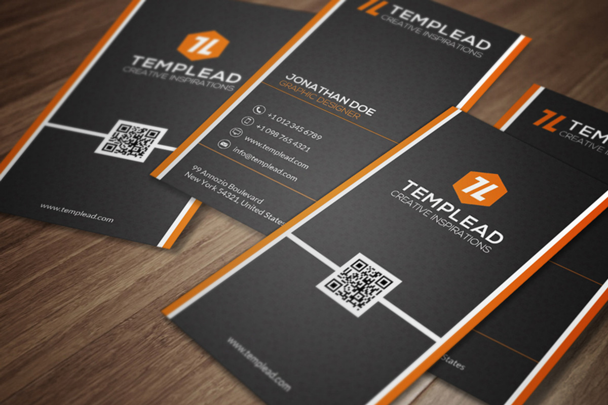 Corporate Business Card CM147, a Business Card Template by annozio (Photo 1 of 4)