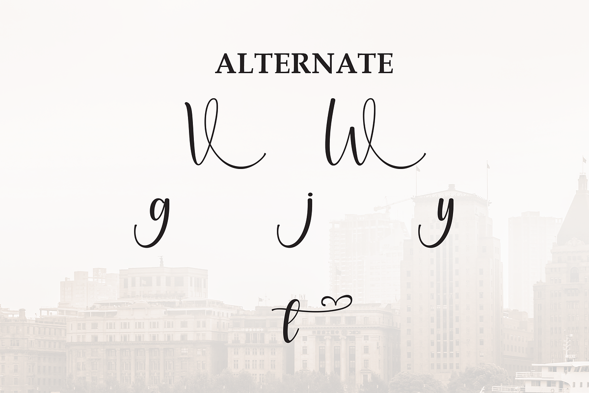 Vintage | Script Font, a Handwritten Font by Scratchones (Photo 8 of 9)