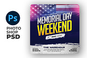 Memorial Day Flyer, a Flyer Template by Artonix (Thumbnail 2 of 4)