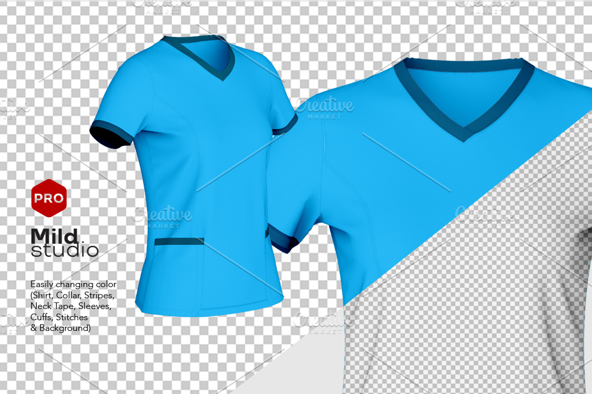 Medical T-Shirt Mockup v02, a Shirt Mockup by Mildstudio (Photo 7 of 10)