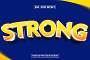 Strong bold 3d text effect, a Layer Style Add-On by AP Market (Thumbnail 2 of 2)