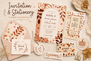 Cozy Fall Clipart Bundle, a Seasonal Illustration by Anna Studio (Thumbnail 2 of 13)
