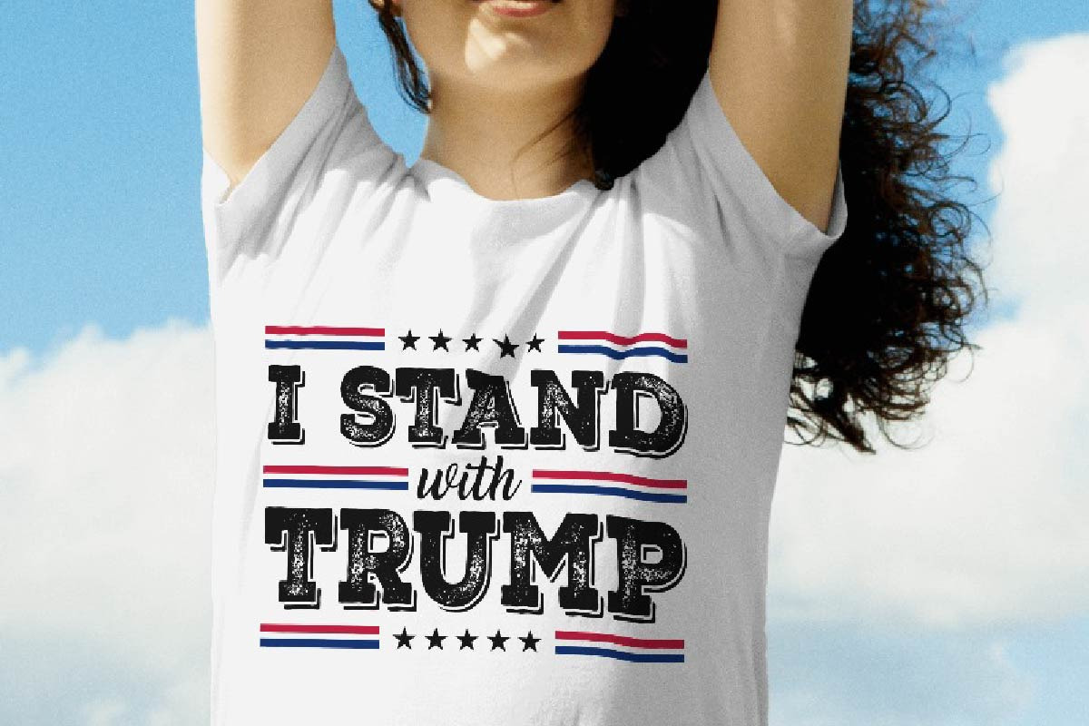 I Stand With Trump Election 2024 Svg, an Object Graphic by Digi_Design_World (Photo 3 of 7)