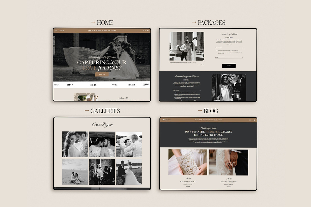 Photography Website Template, a Squarespace Template by 3.14&Co (Photo 4 of 10)