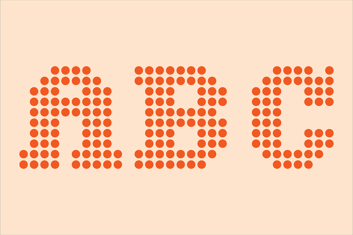 Display Dots Two Serif Font, a Font by GG Design (Photo 2 of 6)