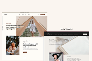 Monday: Squarespace 7.1 Template