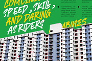 Sark Rebels Display Brush Font, a Script Font by Letterena Studios Script (Thumbnail 9 of 10)