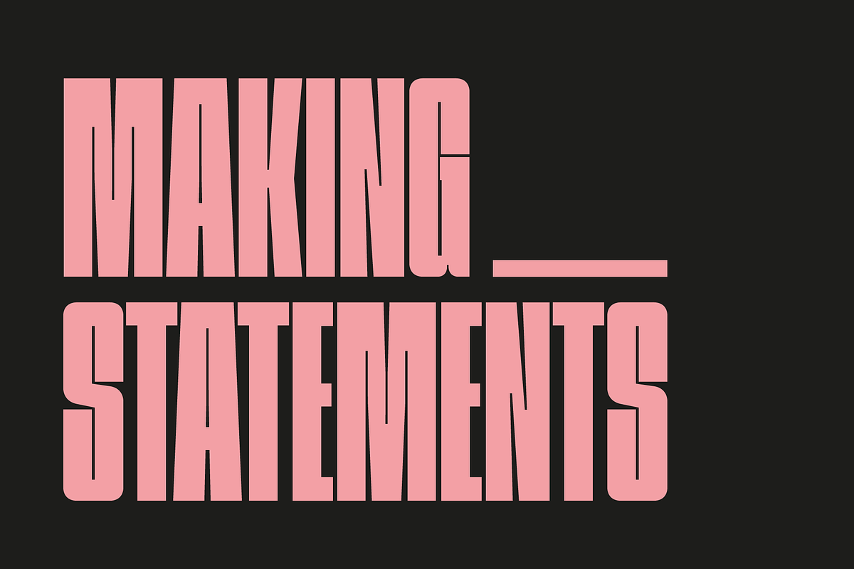 Supertall Condensed Headline Font, a Font by Colt Type Co (Photo 3 of 6)