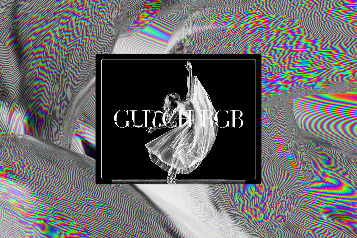 Y2K GLITCH Chrome Textures & Shapes, a Texture Graphic by Oksana Trygub (Photo 13 of 21)