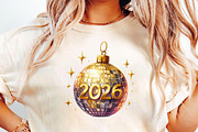 New Year Disco Balls Clipart, an Illustration by DreamCafeArt (Thumbnail 5 of 6)