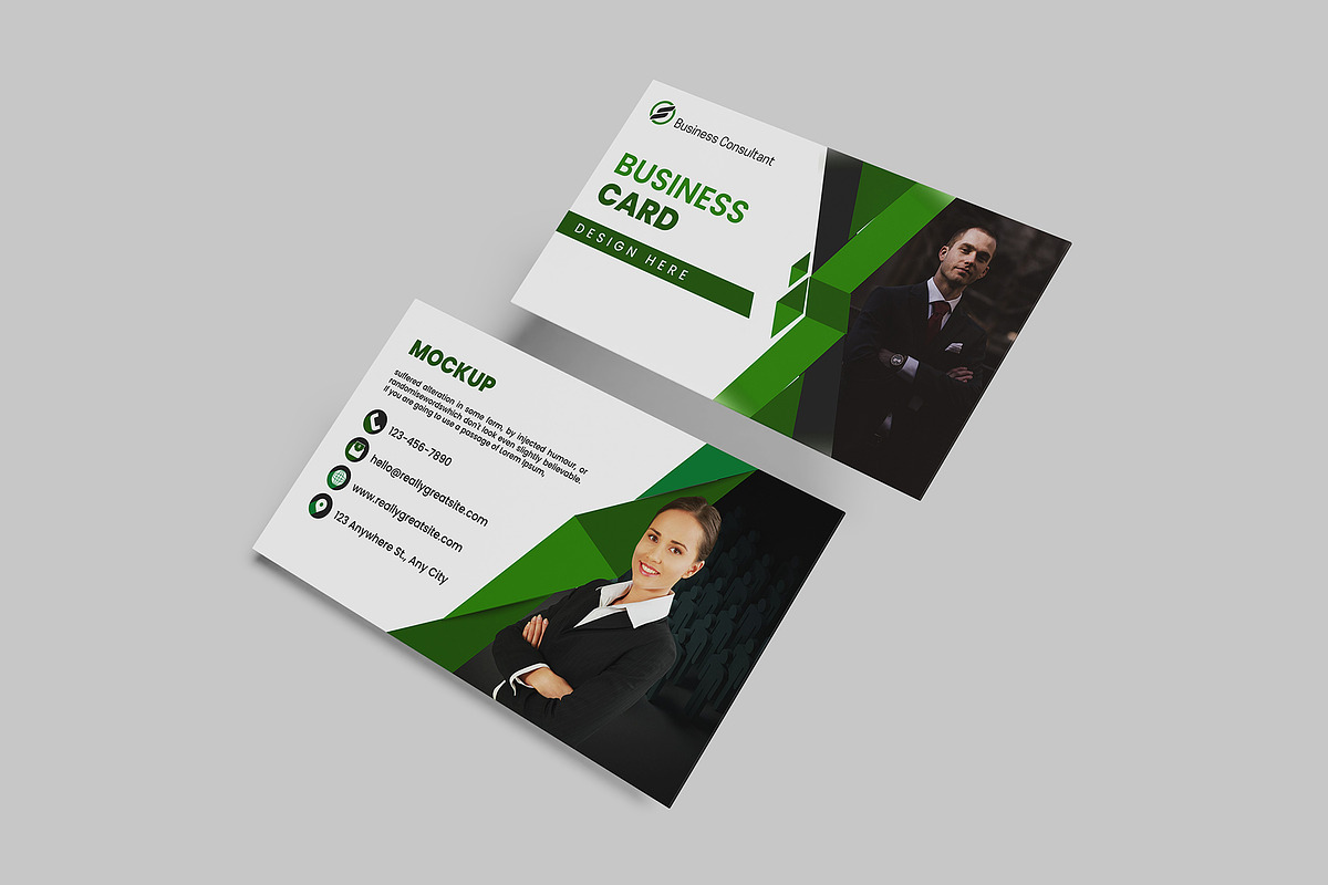 Business Card Mockup, a Print Template by Difa Design (Photo 8 of 12)