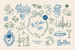 La Dolce Vita Illustrations