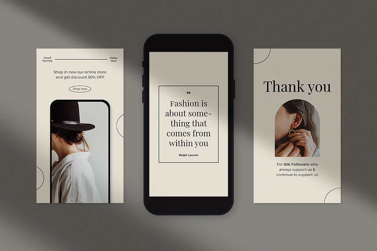Clara - Fashion Social Media Pack, a Social Media Template by Neetlabs Studio (Photo 5 of 5)