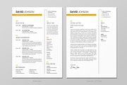 Resume/CV, a Resume Template by Creatune (Thumbnail 2 of 4)