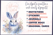 Seasons Woodland Animals Bundle, an Animal Illustration by Whimsy & Wishes (Thumbnail 7 of 7)