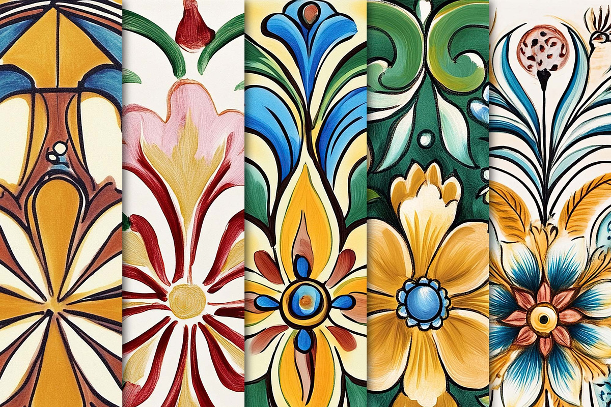 Seamless Majolica Tiles, a Pattern Graphic by Maishop (Photo 3 of 4)
