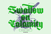 Black Brave Typeface, a Blackletter Font by alit design (Thumbnail 4 of 21)