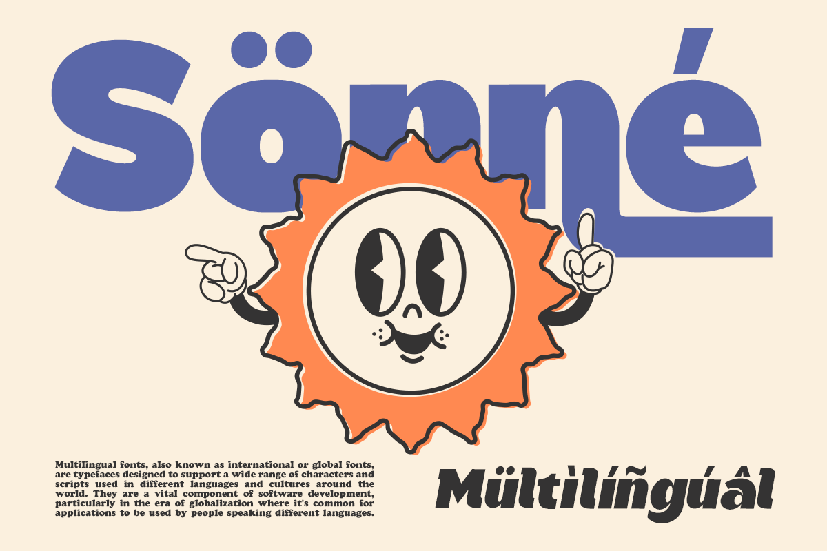 Fralia - Cartoon Retro Bold, a Sans Serif Font by Pandeka Studio (Photo 11 of 12)