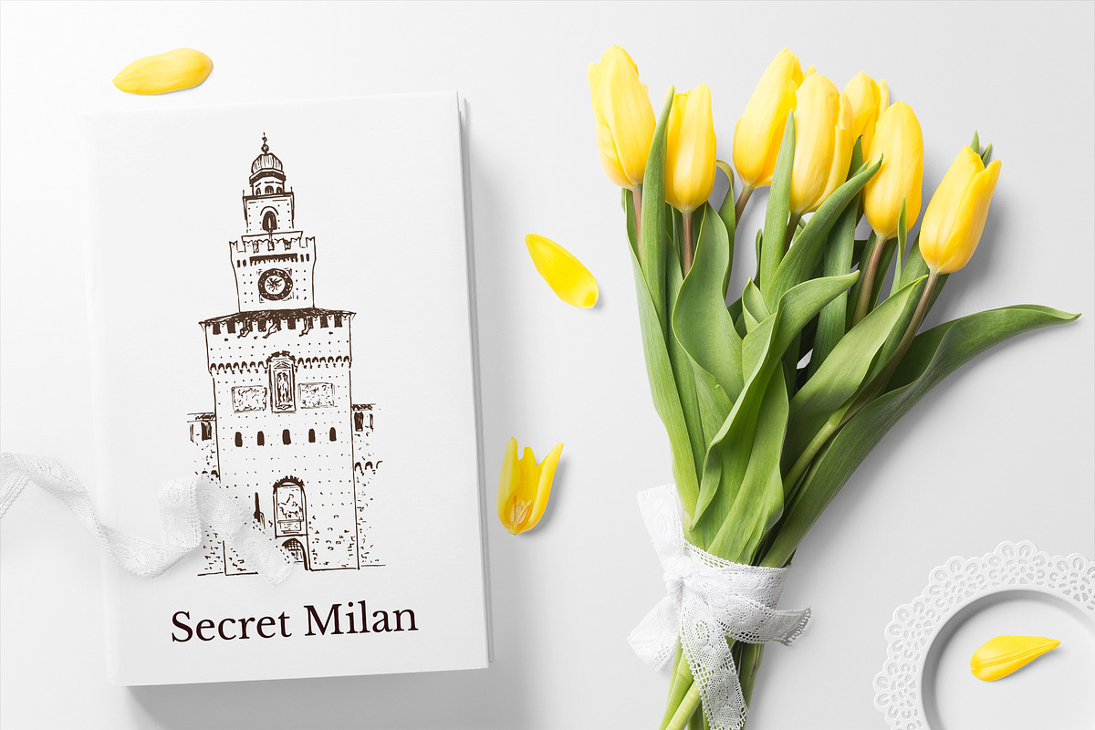 Set of Milan sketches, an Illustration by Everilda (Photo 3 of 5)