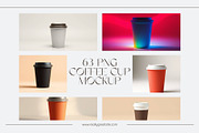63 Coffee Cup Mockup Realistic, an Advertising Mockup by adenpinkstore (Thumbnail 1 of 27)