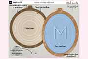 24 NEEDLEPOINT FABRIC KIT Procreate, a Brushes & More by Fashion Workshop Bkk (Thumbnail 5 of 8)
