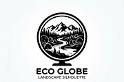 60 Eco Globe Landscape Silhouette, a Technology Illustration by Amazin_art (Thumbnail 23 of 25)