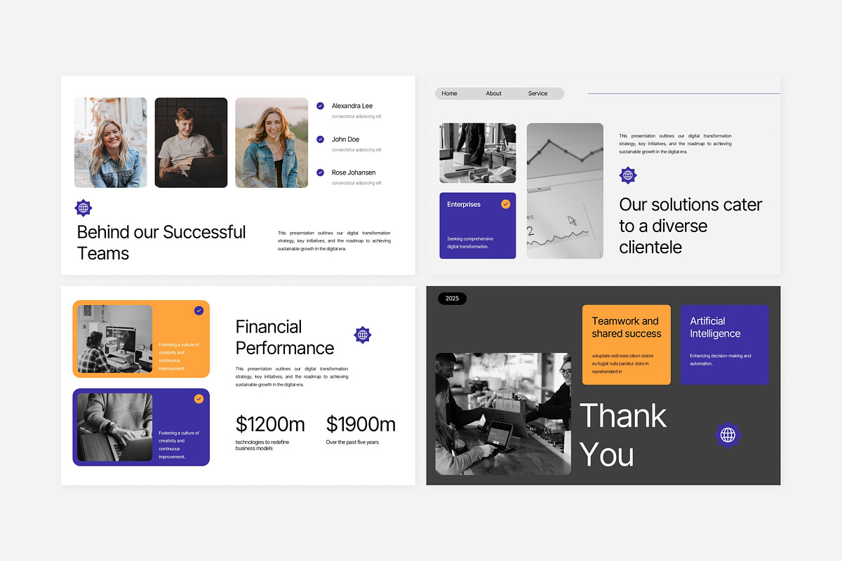 Digital Innovation Pitch Deck, a Presentation Template by Eklip Studio (Photo 4 of 5)
