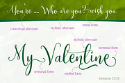 Shidea, a Script Font by Fontdroe (Thumbnail 4 of 5)