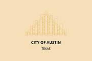 Austin Architectural Line-Art Logo, a Branding & Logo Template by Aura Canyon HQ (Thumbnail 6 of 6)