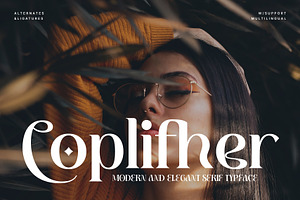 Coplifher - Modern Serif Font
