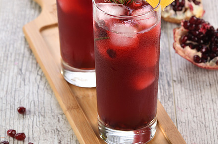 Pomegranate orange punch, a Food & Drink Photo by Apolonia