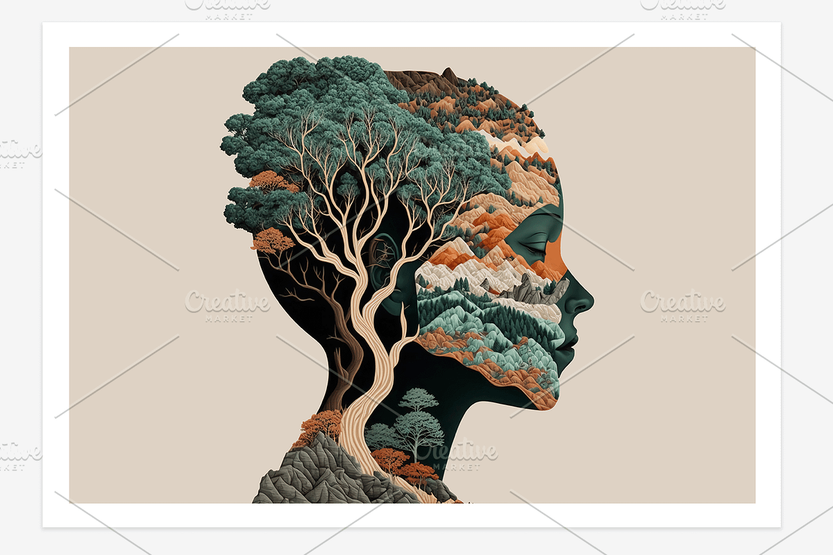 Cohu Collection · The Cosmic Human, a Decorative Illustration by milatovar (Photo 5 of 13)