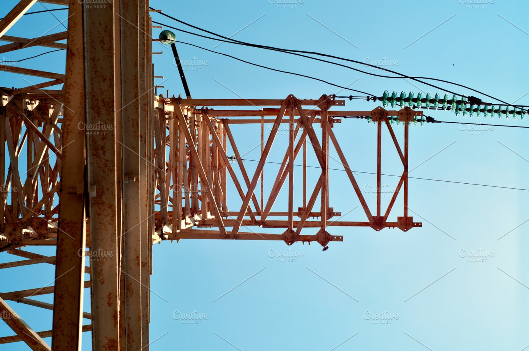 Electric Tower Below