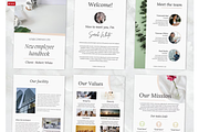 New Employee Handbook Template, a Branding & Logo Template by PittaFinePrint (Thumbnail 2 of 4)
